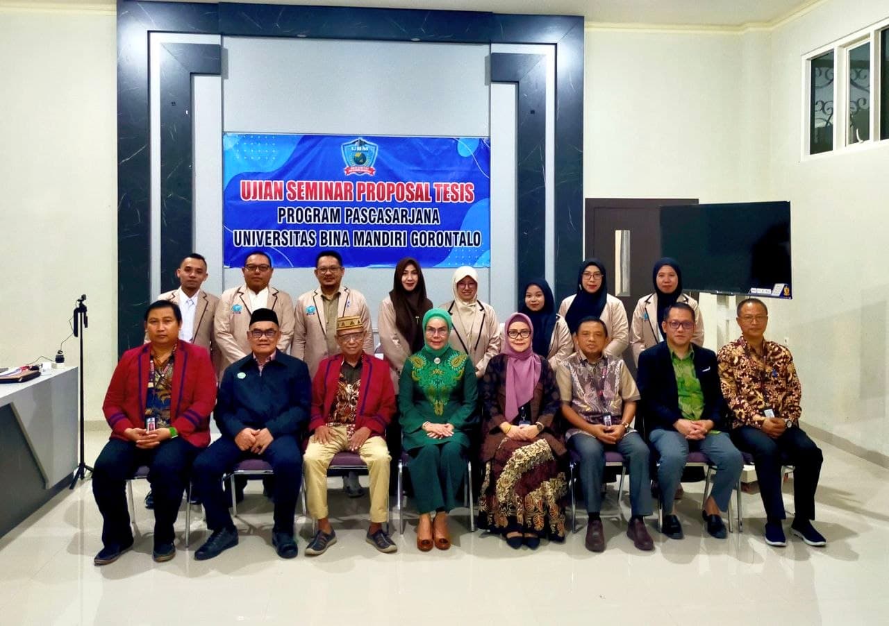Perkuat Budaya Riset dan Kualitas Akademik, Pascasarjana UBMG Gelar Pembukaan Ujian Proposal Tesis S2 Manajemen