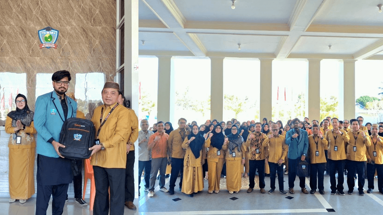 UBM Gorontalo Sambut Mahasiswa Internasional Asal Pakistan, Perkuat Komitmen Kampus Mengglobal 